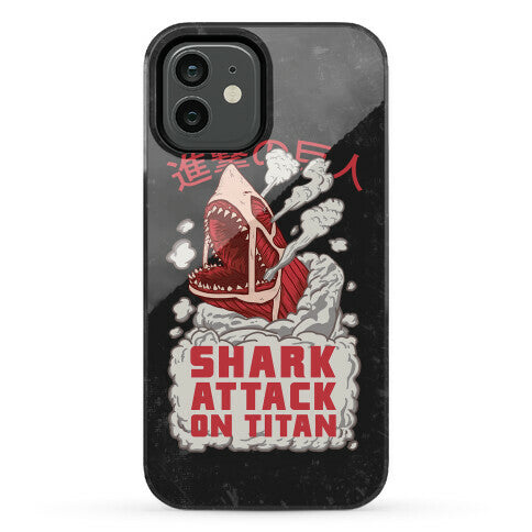 Shark Attack On Titan Phone Case